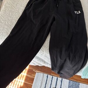 YoungLA Black Joggers